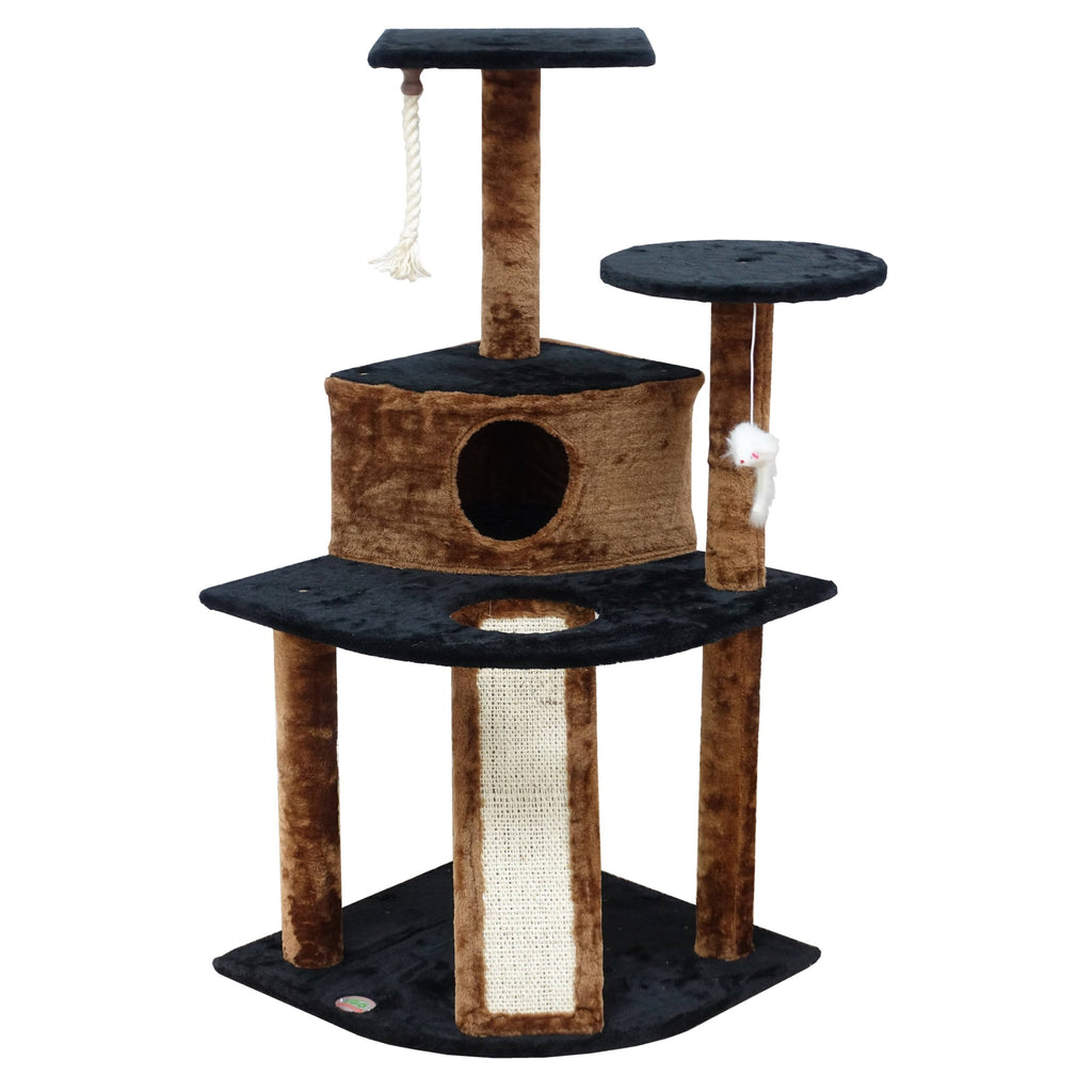 47x22 Beige Brown Cat Tree J15843