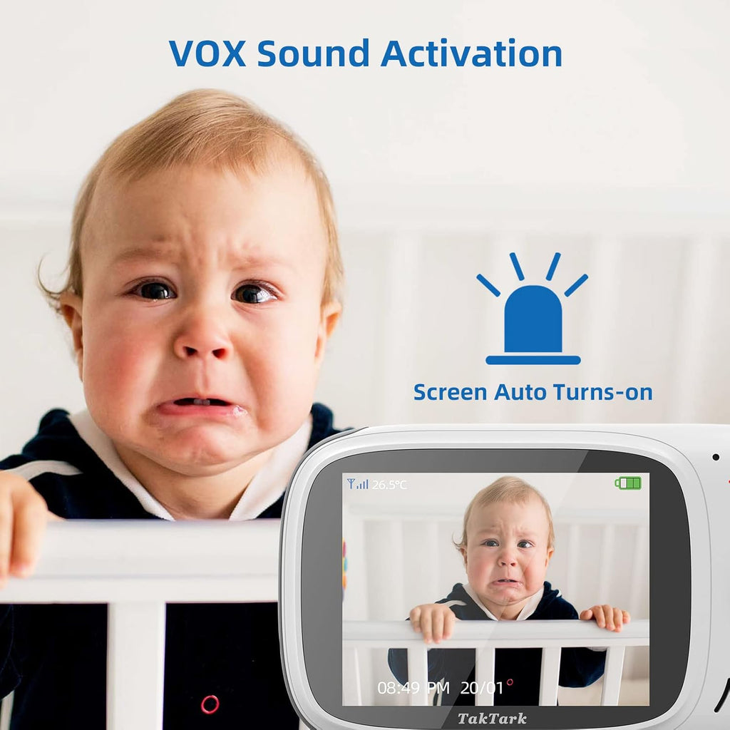 3.2 Baby Monitor with Camera and Audio No WiFi B514