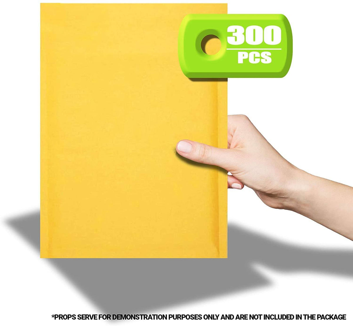 300 Pack Kraft Self Seal Bubble Mailers Padded Envelopes 10.5x22 x 15x22 A271336