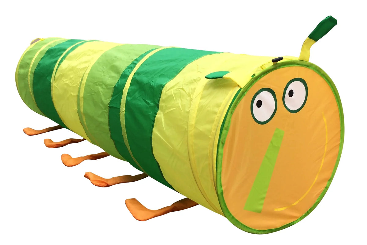 Happy Face Caterpillar Tunnel Kids Play Tent M451