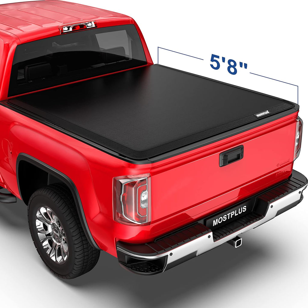 Soft Vinyl Truck Bed Tonneau Cover for 2014-2019 Chevy Silverado 1500 D12201