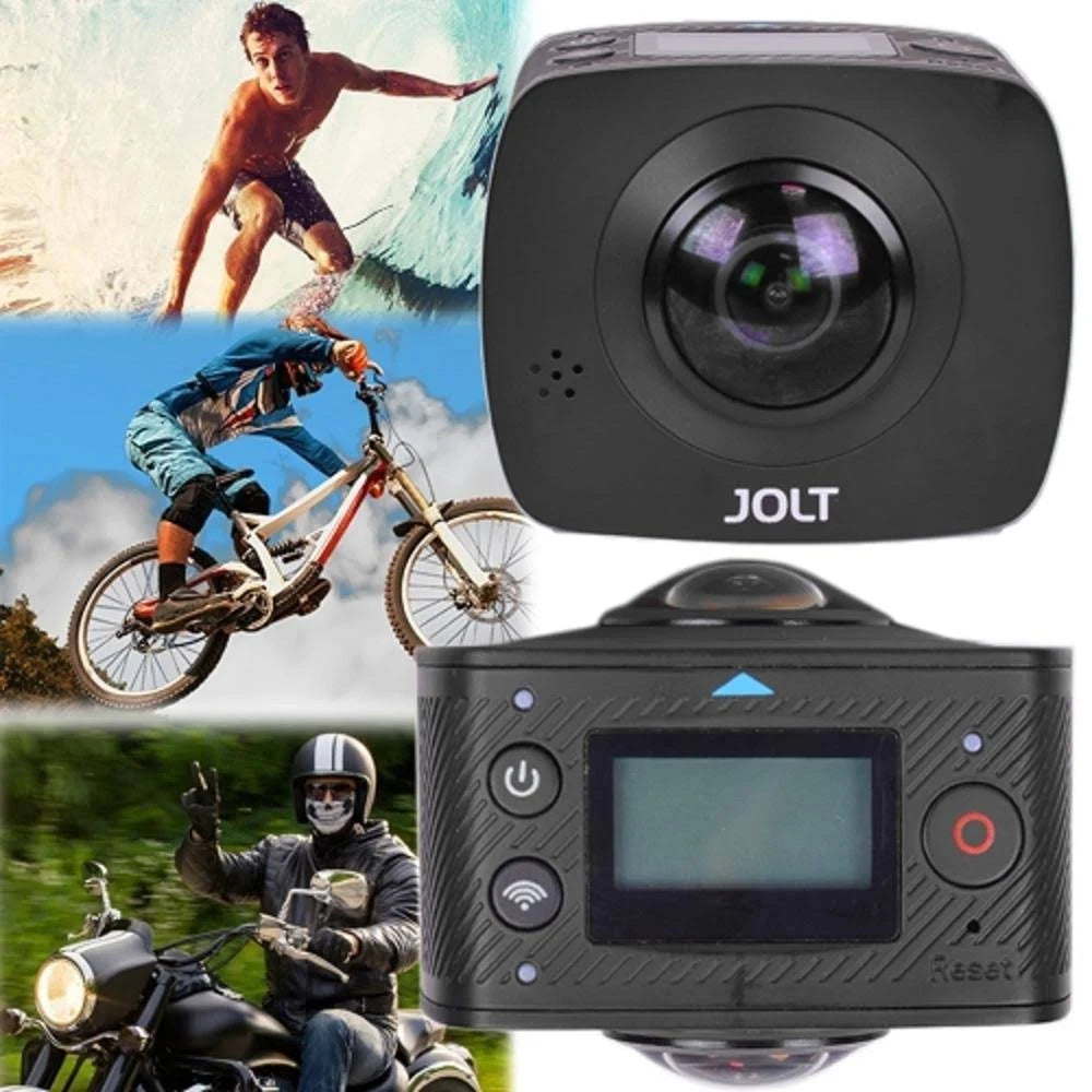 Sports Action Camera Kit Dual Lens with Tripod R9070