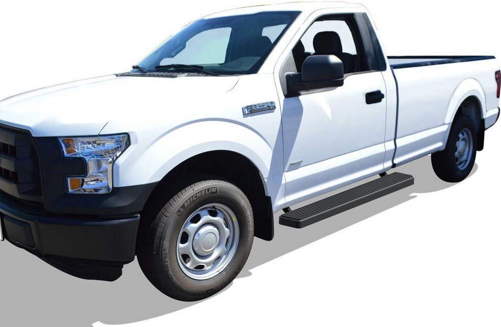 6in Black Running Boards K639058