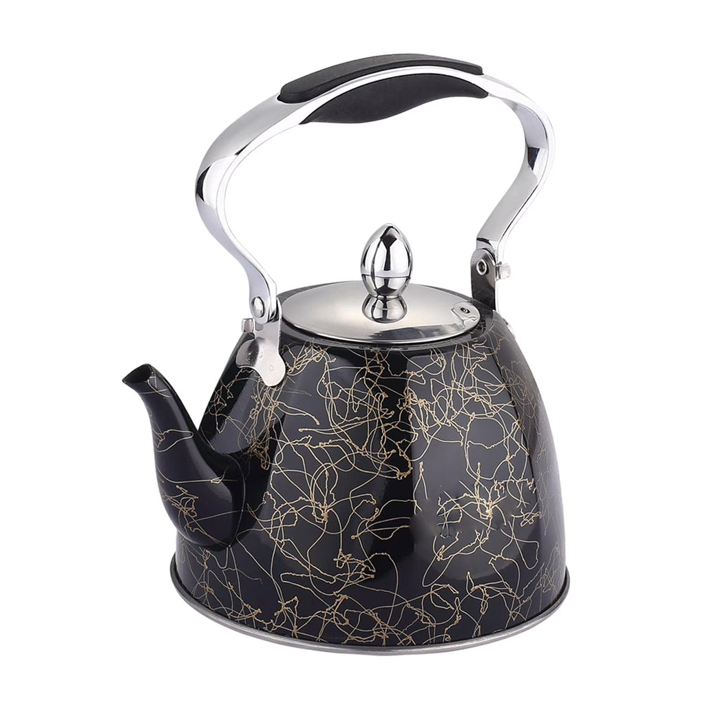 Black Gold 1L Tea Kettle with Anti Scald Handle D69023