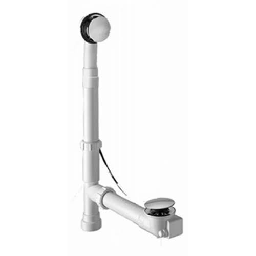 Matte Black Cable Operated Bath Waste and Overflow Kit Z879
