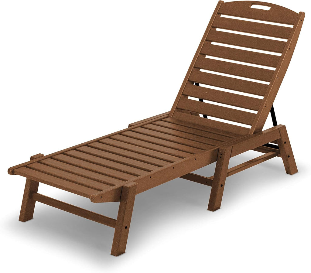 Teak Stackable Chaise E39372