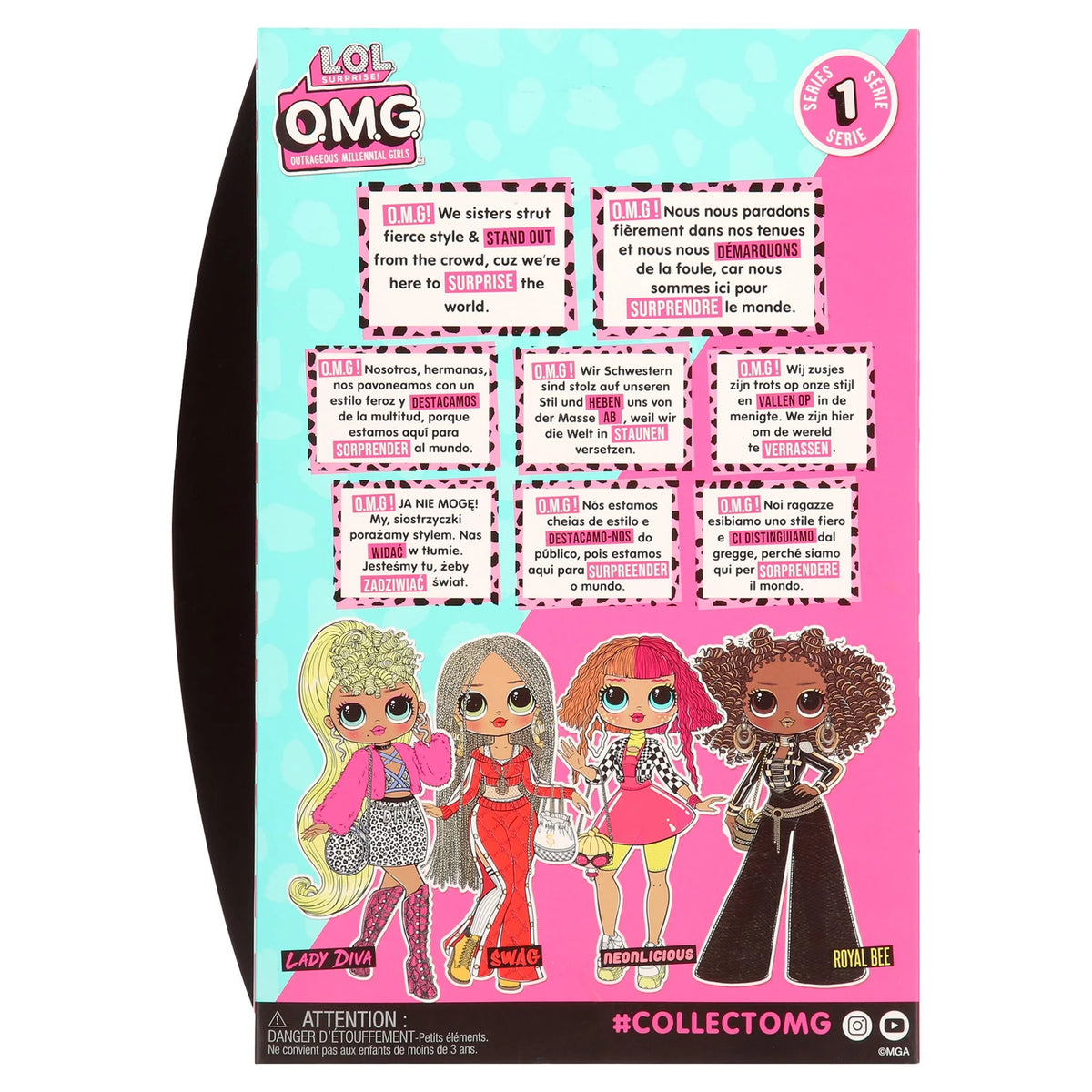 6 Pieces Fashion Doll Playset Y11923
