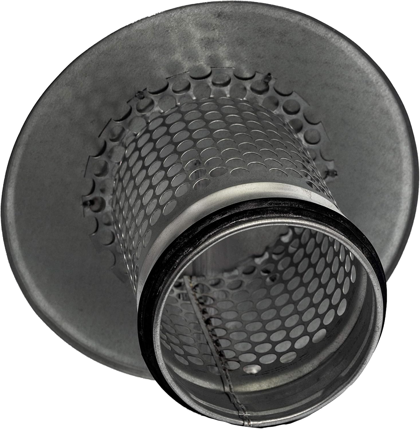 4 inch Round Galvanized Metal Roof Cap Vent Cover Pack of 2 V107