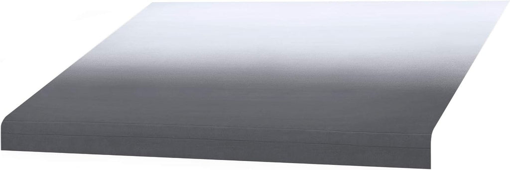 Gray Heat Sealed RV Awning Fabric Replacement 22 Foot Y609