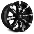1994 Dodge Ram RBP Black u0026 Chrome 94R Wheel A51706