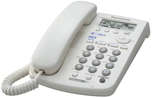 2-Line Corded Speakerphone with Caller ID (White) X556