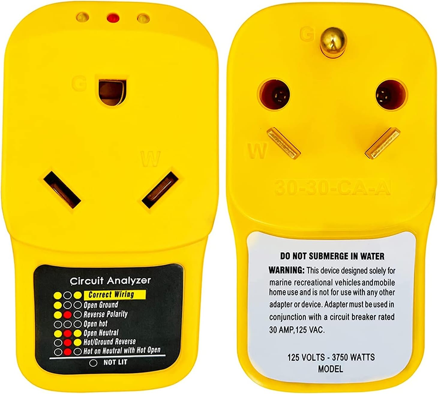 30 Amp Surge Protector with LED Indicator Light H990