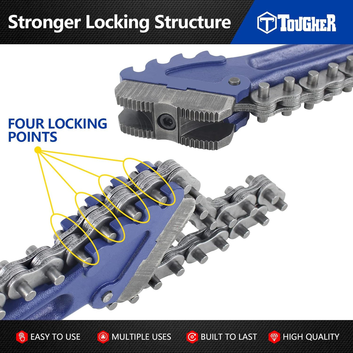 36in Chain Pipe Wrench Chain Tongs R66869