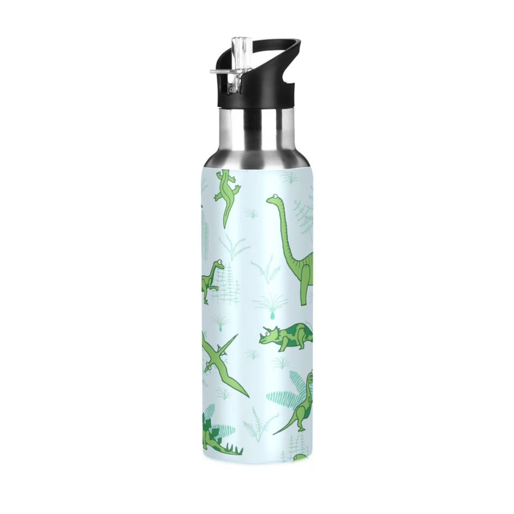 Stainless Steel Vacuum Insulated Water Bottle with Straw Lid 20 OZ E342