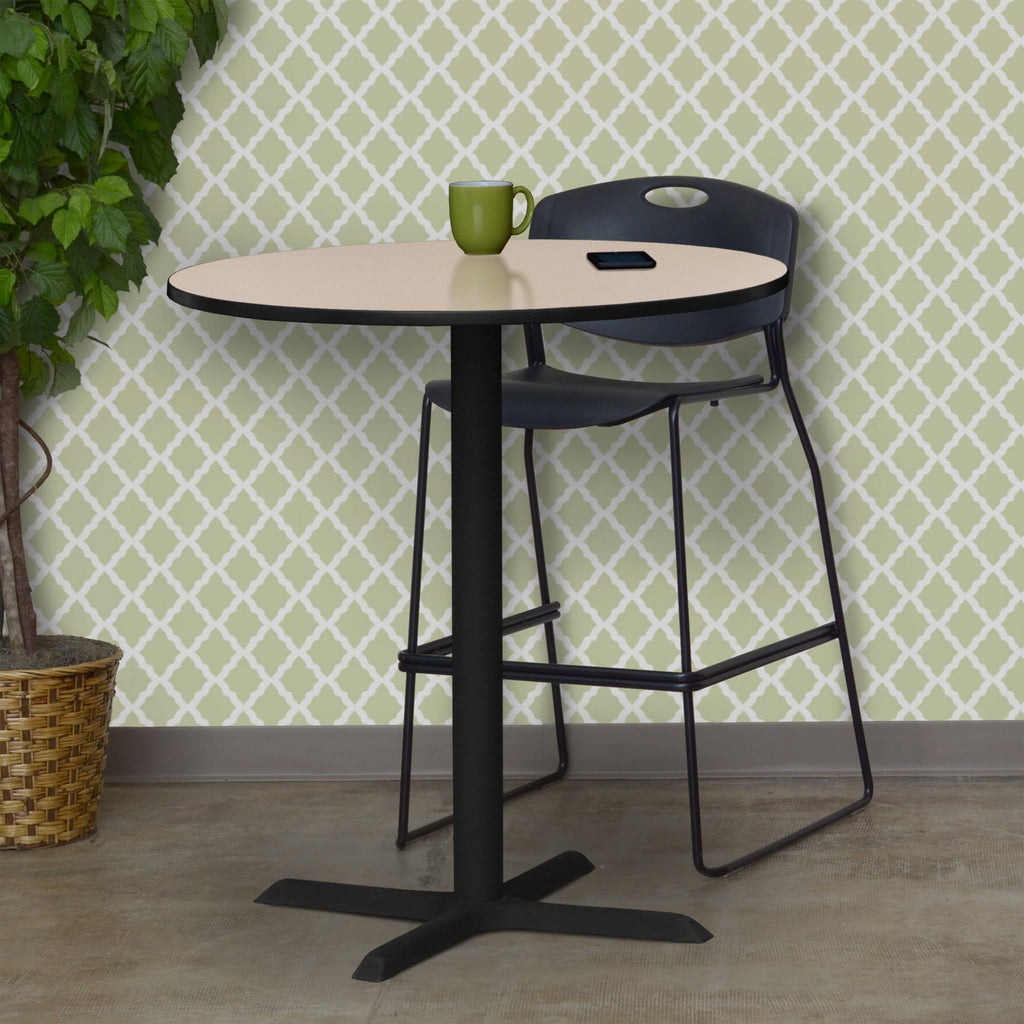36x22 Round Cafe Table R434