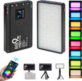RGB Camera Video Light, 12W Rechargeable Battery LED Panel E30314