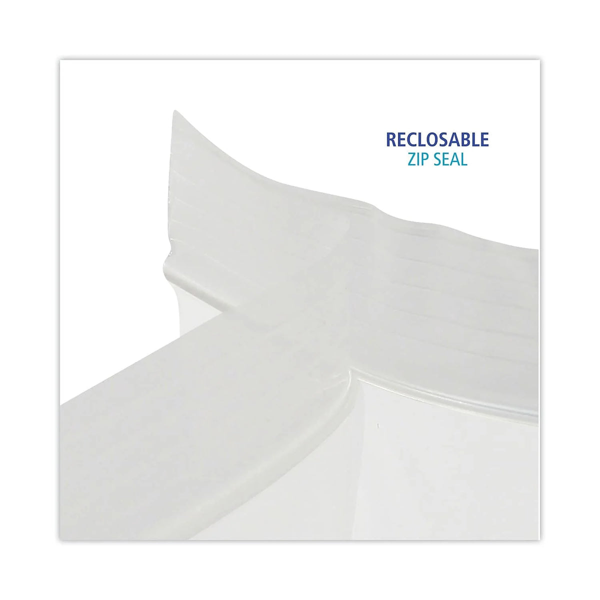 Reclosable Food Storage Bags, 1 gal, Clear, 250/Box Q192