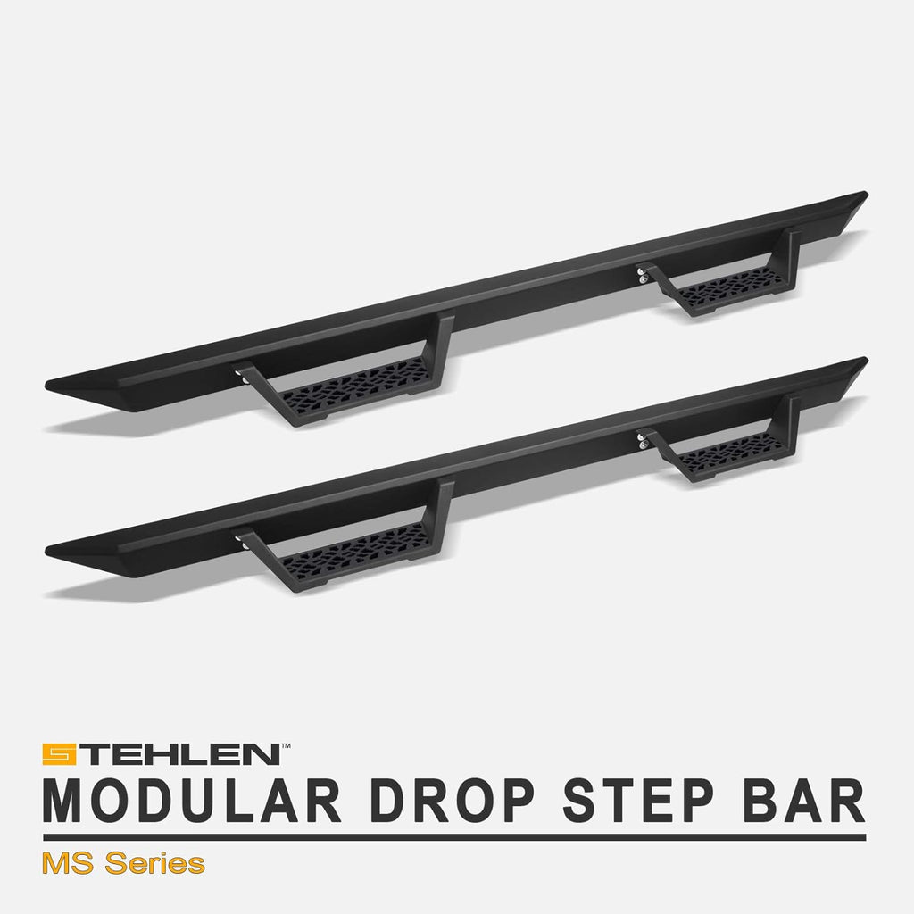 Matte Black Side Nerf Bars Running Boards L89600