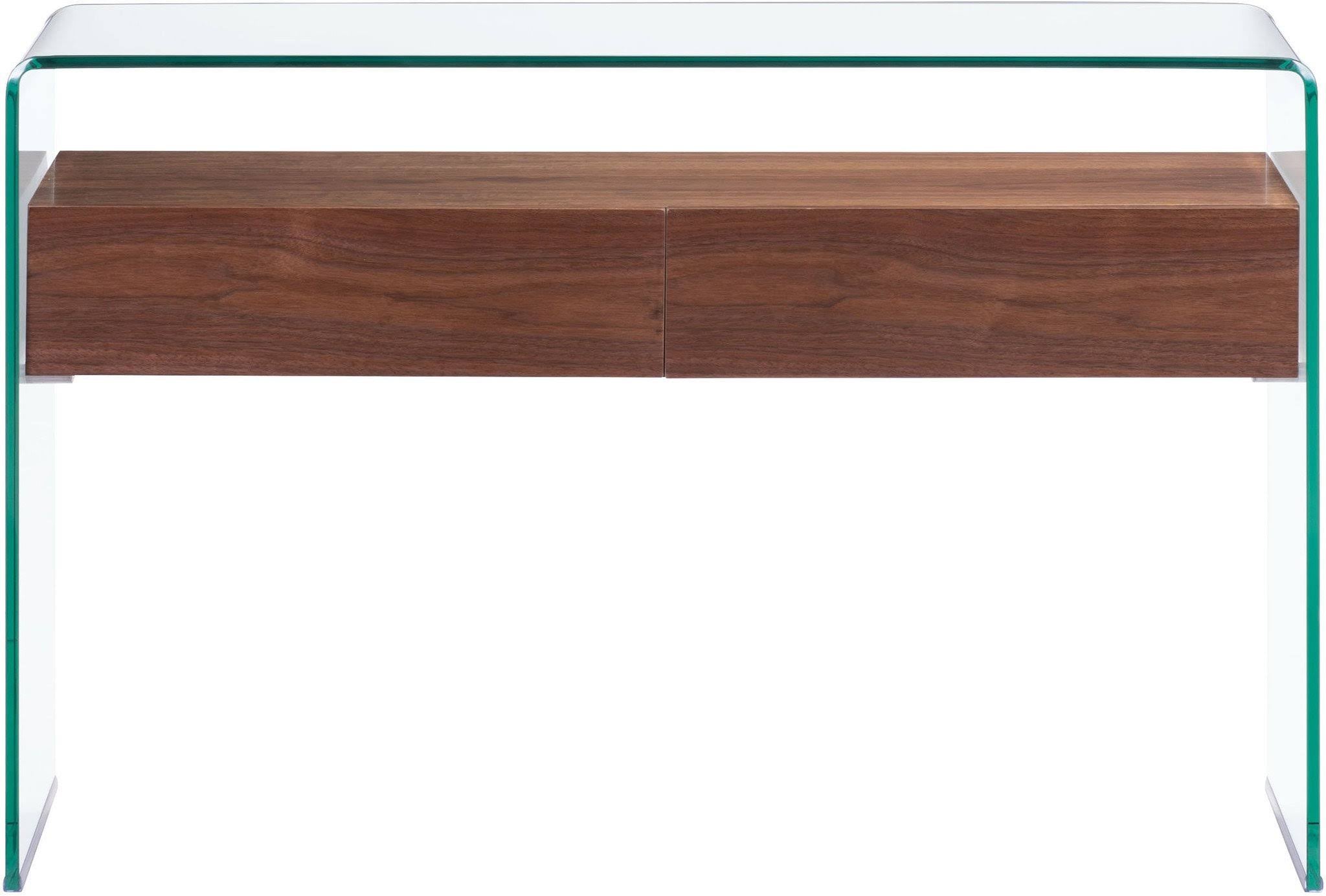 Walnut Console Table Z32081