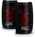 Black Smoke 1989-1995 Toyota Pickup Tail Brake Lights Pack of 2 V516588