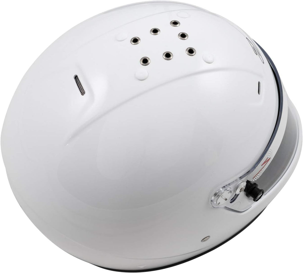 White Large SNELL SA2020 Helmet F74783