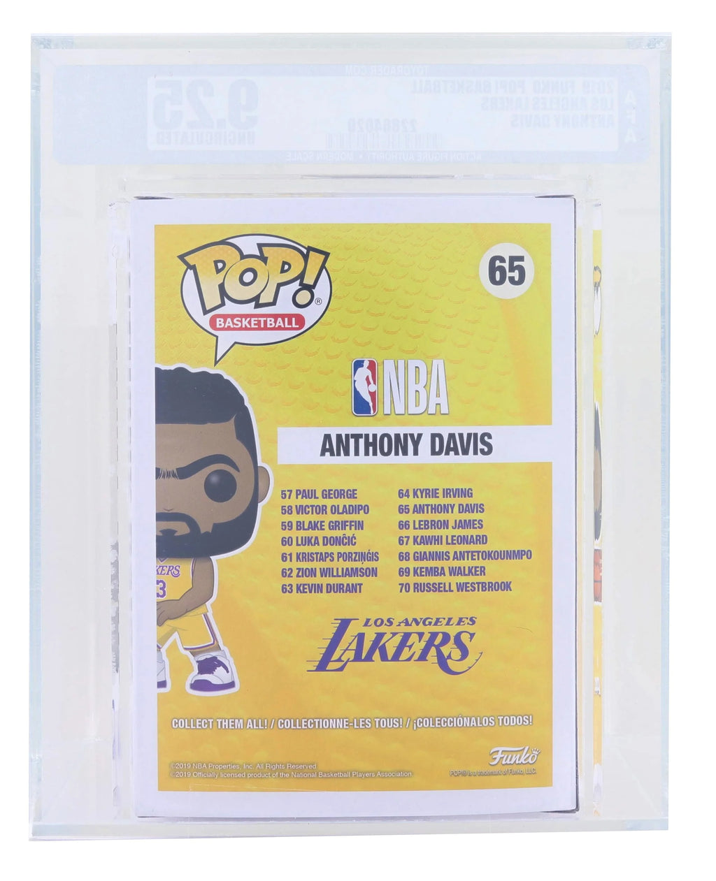 Anthony Davis Graded AFA 9.25 Funko POP R276