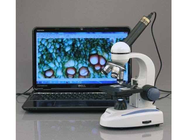 40X-400X Cordless LED Compound Microscope N1777