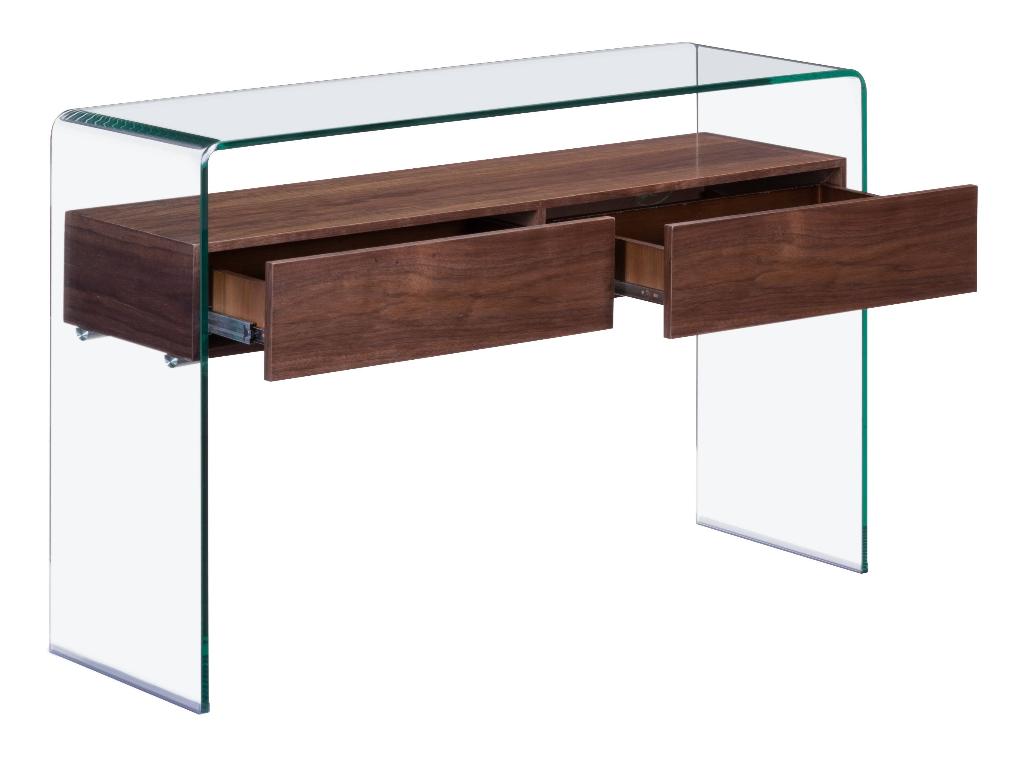 Walnut Console Table Z32081