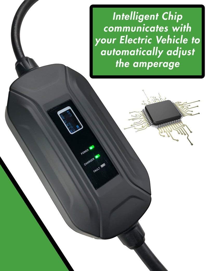 Level 2 Portable EV Charger with 30 Feet Cable U42937