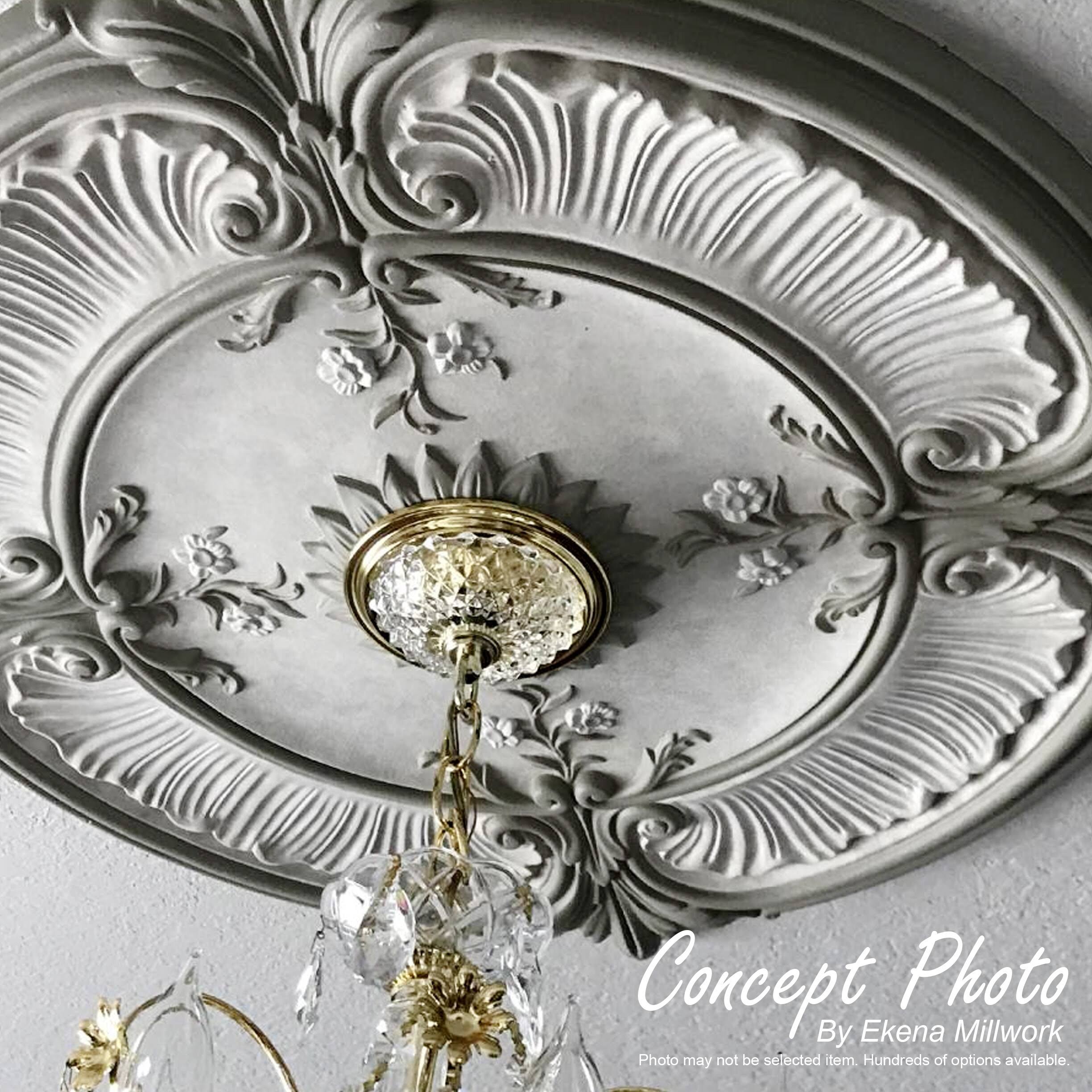 Floral Ceiling Medallion X275