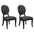 Dark Gray Side Chair Q740