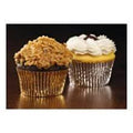 4.5x22 Fluted Silver Foil Bake Cups Case/2000 T97589