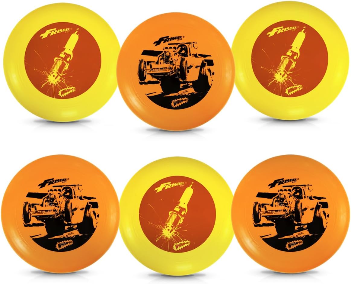 6 PACK 11" 180 Grams Flying Disc U939282