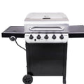 Stainless Steel Black 5-Burner Gas Grill Y65727