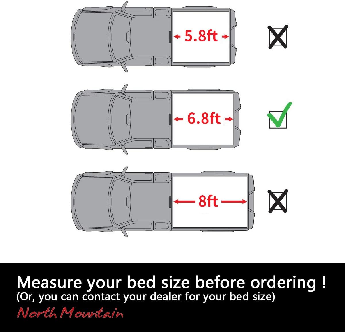 Soft Roll Up Tonneau Cover V2678