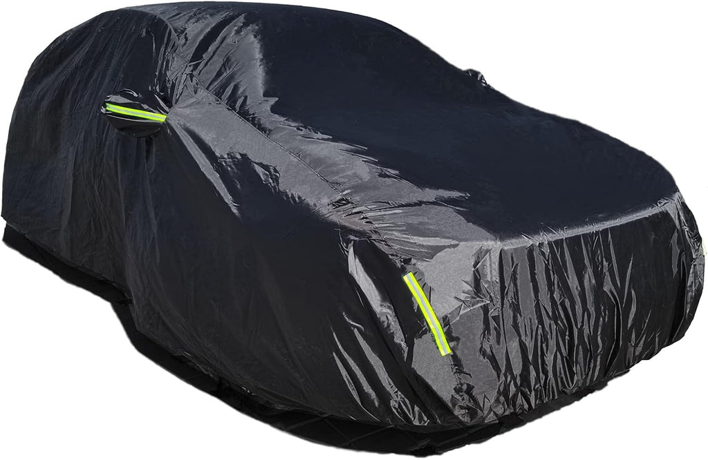 Black Full Car Cover 210D Oxford for Sedan Q190957