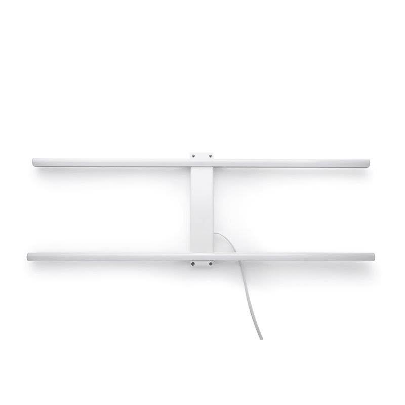 2 Light 43-11/16 inch Wide Integrated LED Troffer Retrofit Kit - White X4553