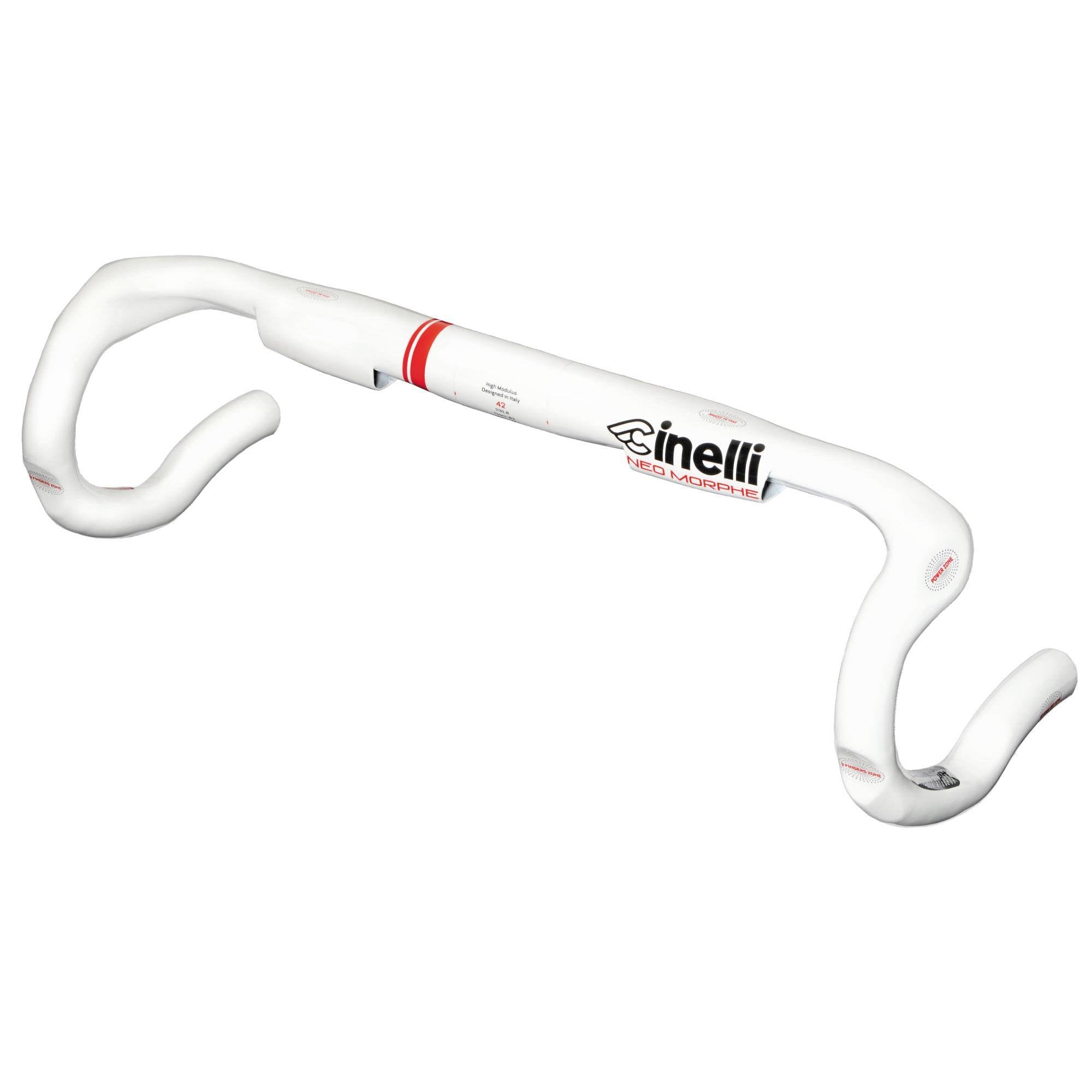 White Carbon Bicycle Handlebar 42cm H21740