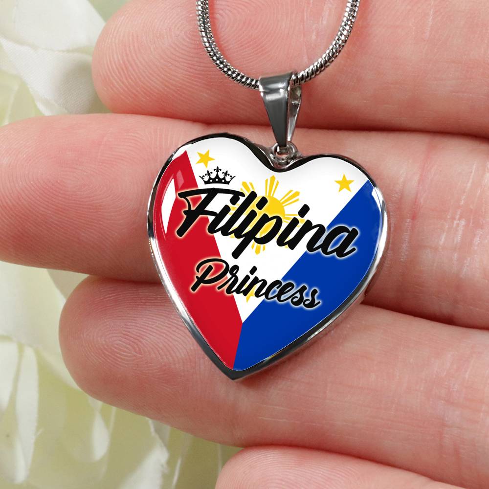 Stainless Steel or 18k Gold Heart Pendant Necklace E7005