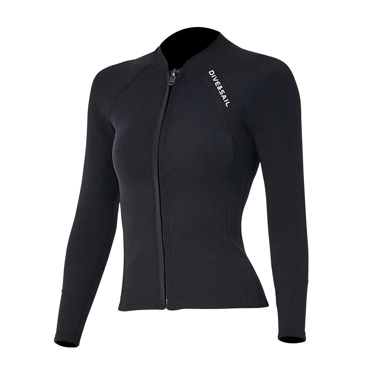 Front Zipper Wetsuit Jacket 2mm Neoprene Long Sleeves S44066