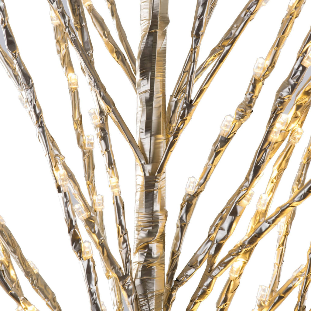 Champagne Tree LED200 Warm White Flat Base Y43202