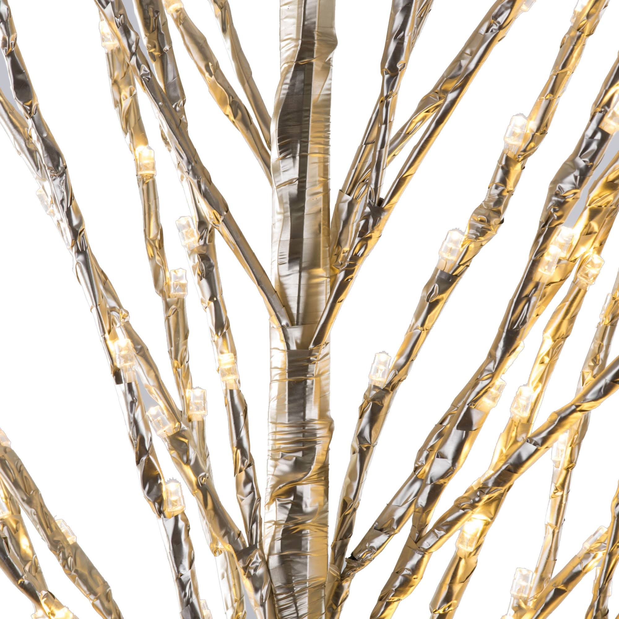 Champagne Tree LED200 Warm White Flat Base Y43202