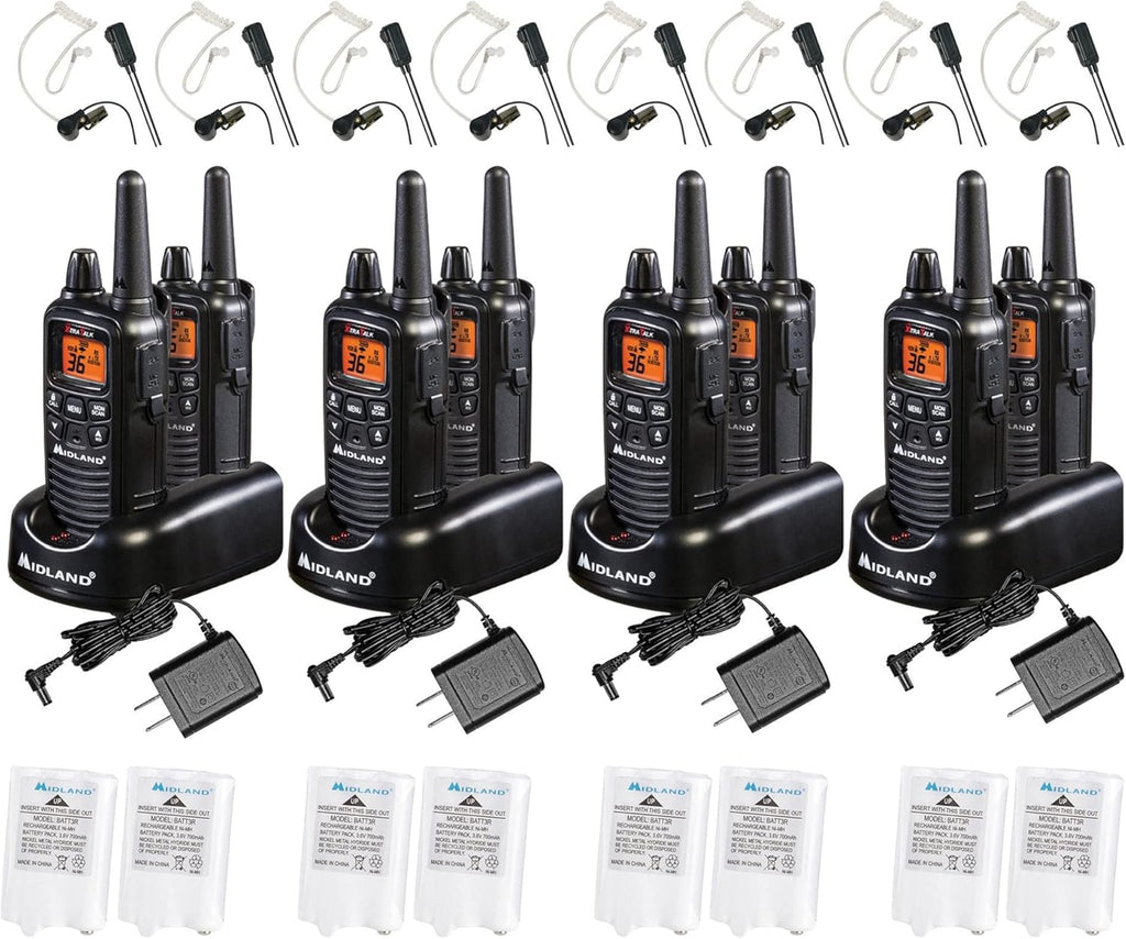 36 Channel FRS Two-Way Radio Pair Pack Yellow Black F6350