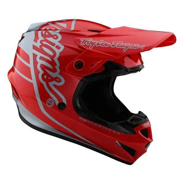 Red Silver GP Helmet Y83362