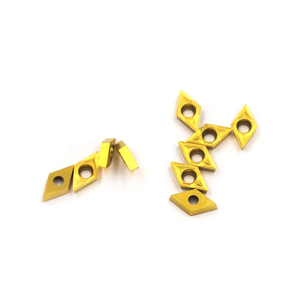 10 Pieces DCMT070204 Carbide Turning Inserts U84918