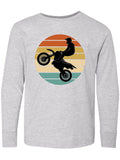Retro Long Sleeve Youth T-Shirt N481