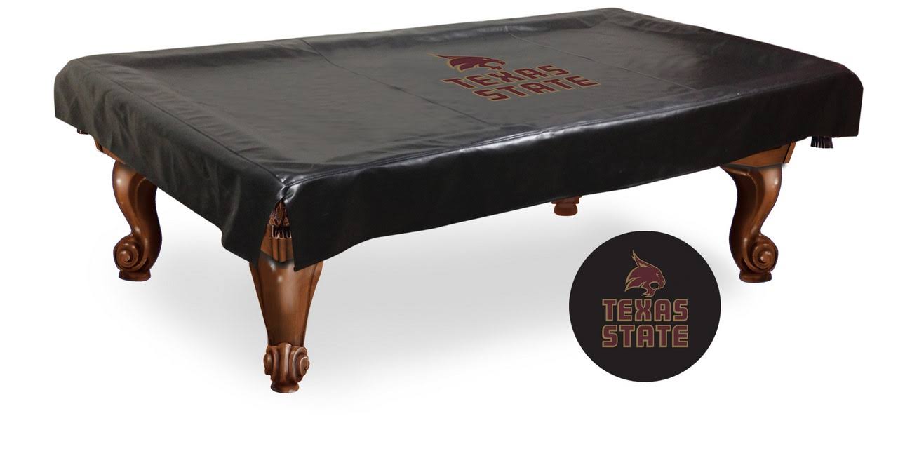 Black Vinyl Billiard Pool Table Cover B524264