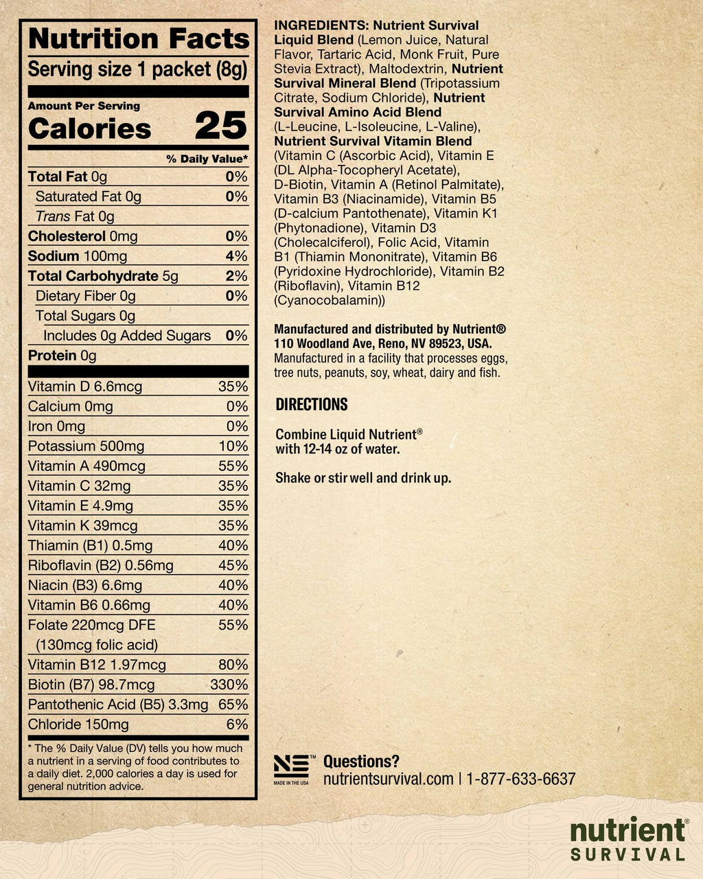 Lemon Lime Electrolytes Powder Packets, 30 Servings O626