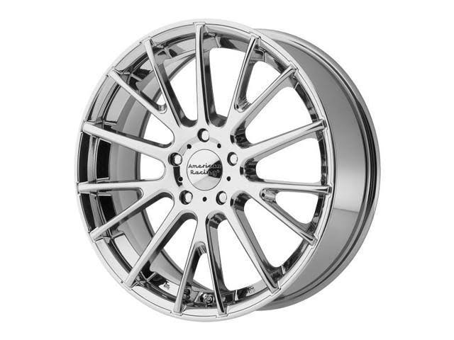 16x7 5x115 +40mm PVD Chrome Wheel Rim B842