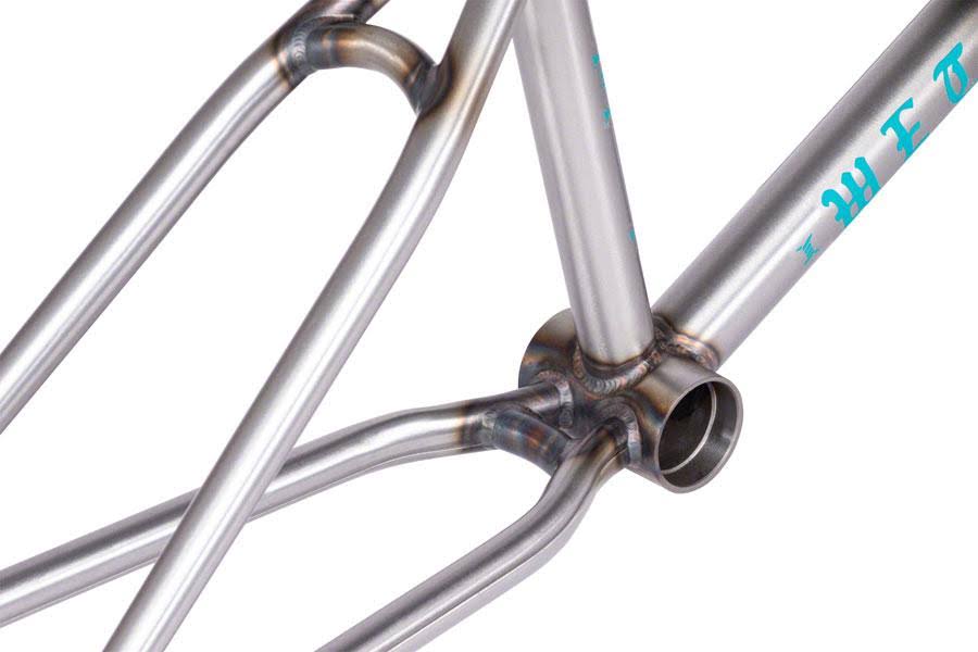 Matt Black/Raw Fade BMX Frame C864887